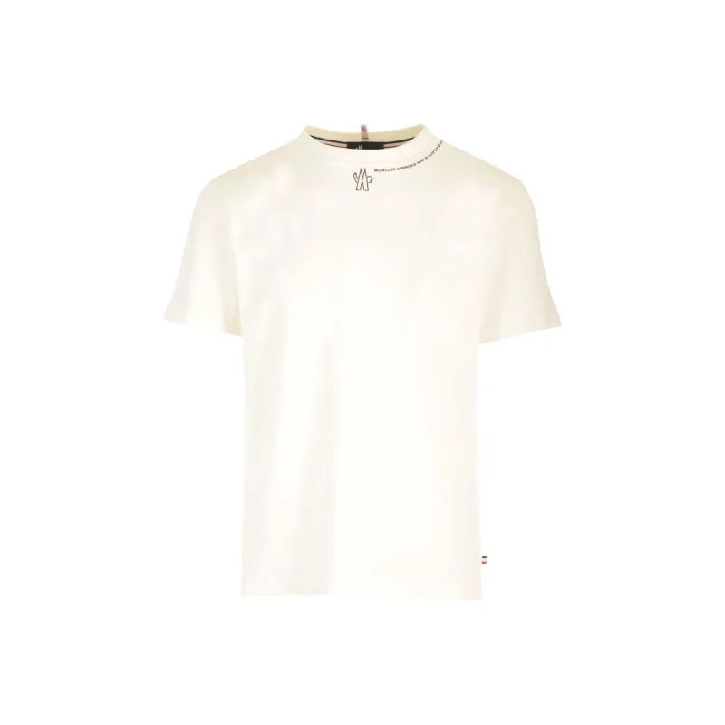 Moncler Grenoble Logo Printed Crewneck T Shirt-0