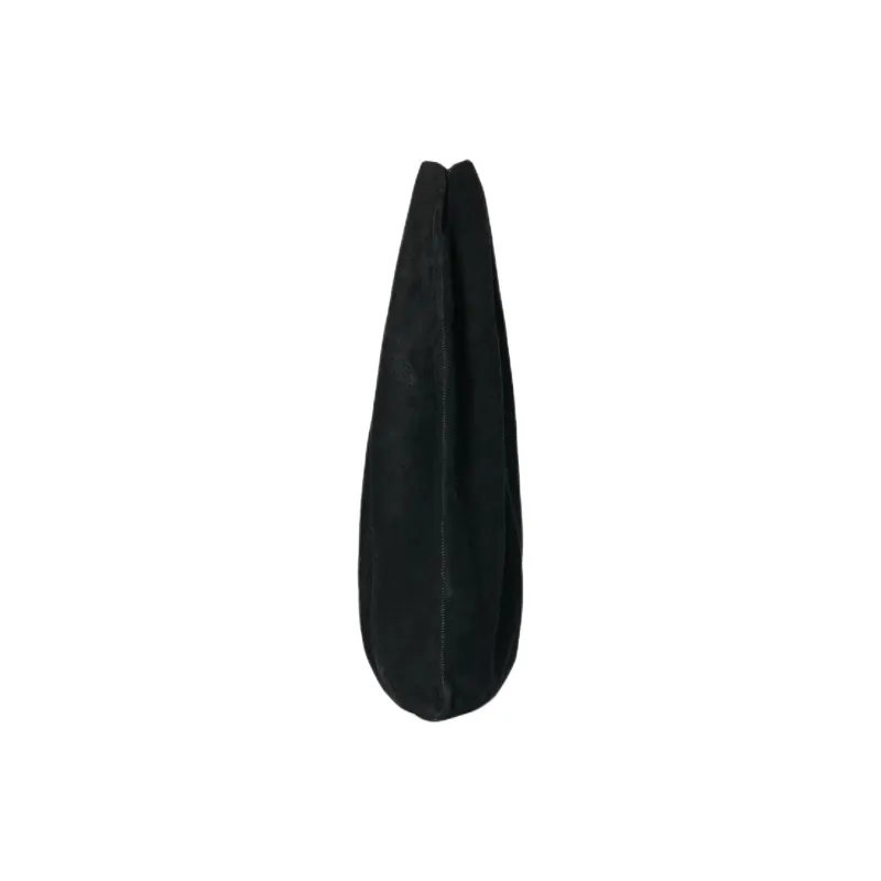 THE ROW Calfskin Handbag Trumpets Women's Black-2