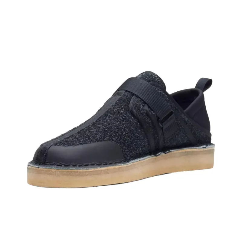 Clarks Trek Taiyo Low Top Casual Shoes Men's Black-2