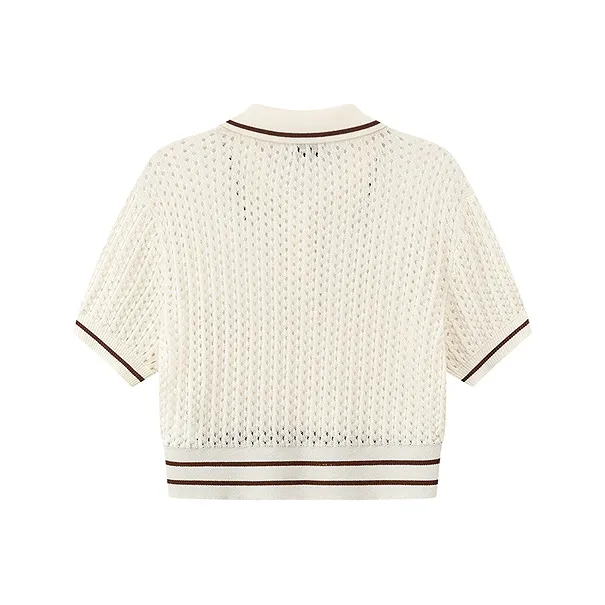 CHUU Knitwear Women's White Apricot-1