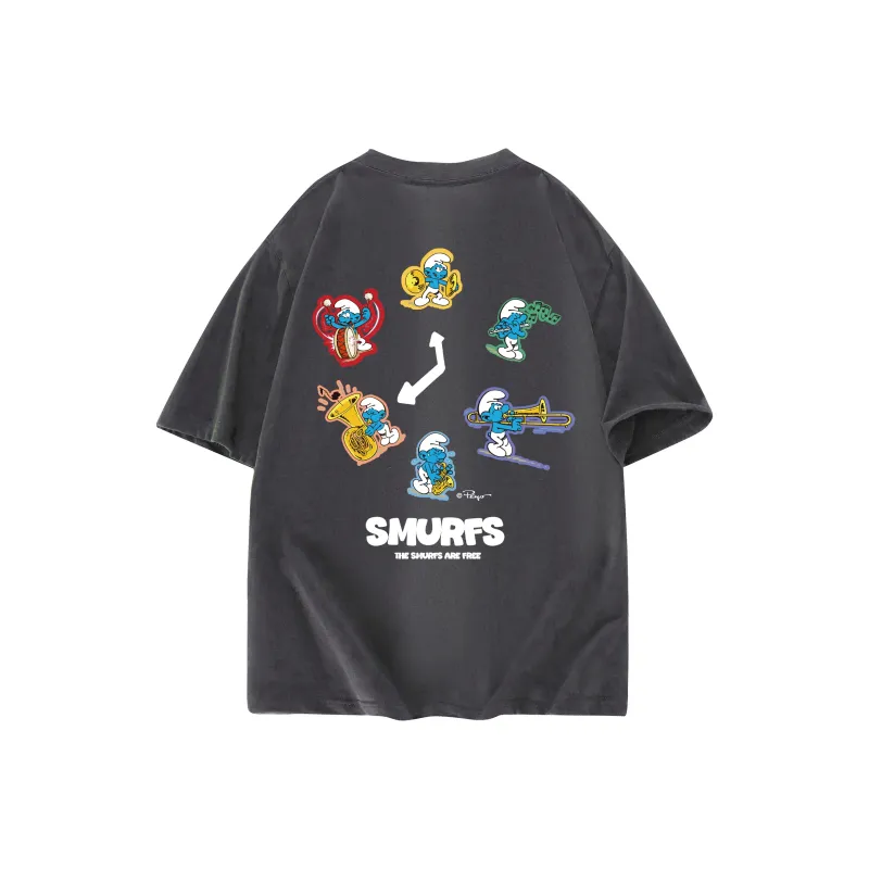 The Smurfs T Shirts Unisex-13
