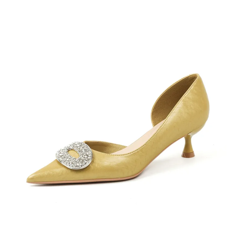 Bamiti Slim Heel High Heels 5cm Women's-0