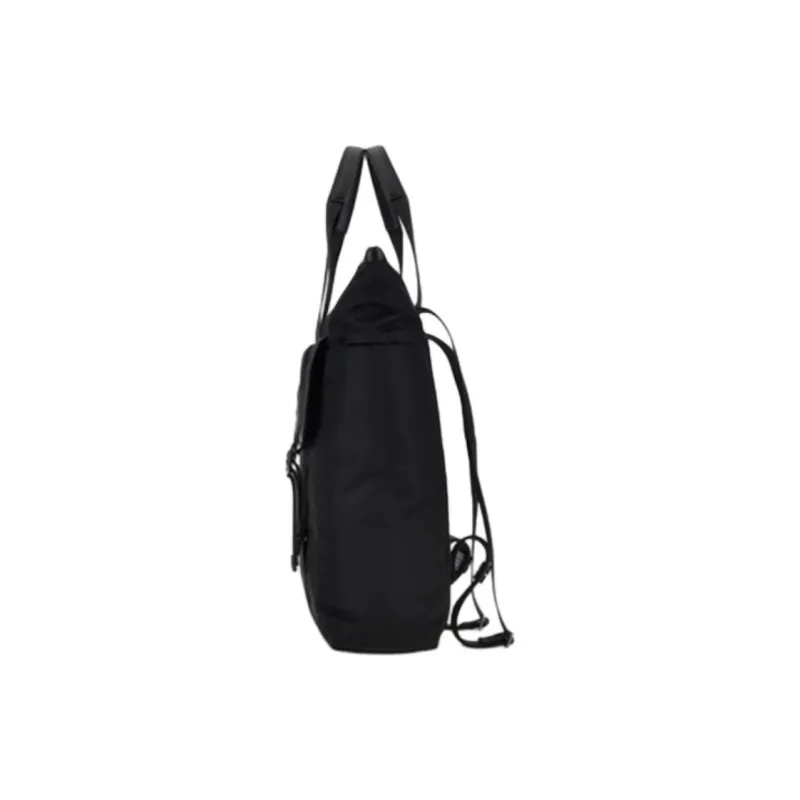 TOD'S Fabric Backpack Medium Size Men's Black-2