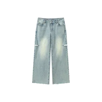 CHUU Jeans Women's Light Denim Blue