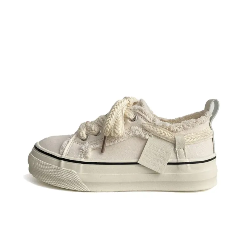 Than Than Me Slip Resistant, Breathable, Height Increasing Low Top Skateboard Shoes Women's-8