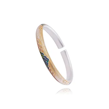 Moon Jewelry 999 Fine Silver Sterling Silver Bracelets Unisex