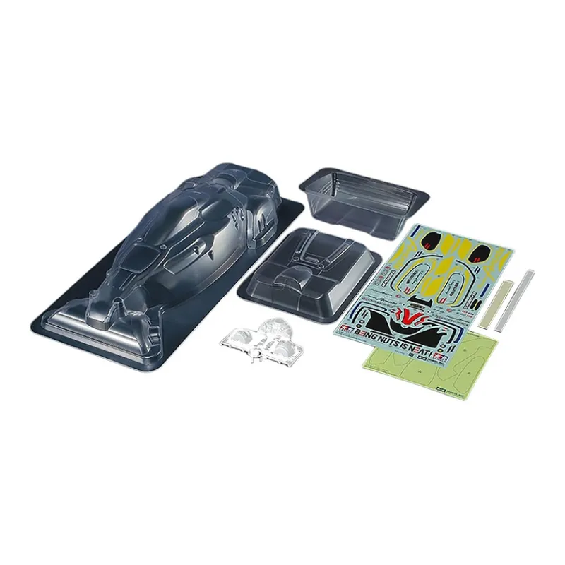 Tamiya 1/10RC Super Avante Unpainted, Spare Body, DIY Sticker Decoration Clothing Sets Model Accessories-0