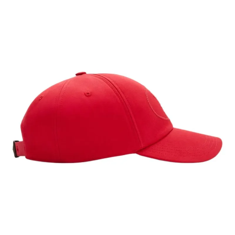 Burberry Cotton Baseball Caps Men's Red-2