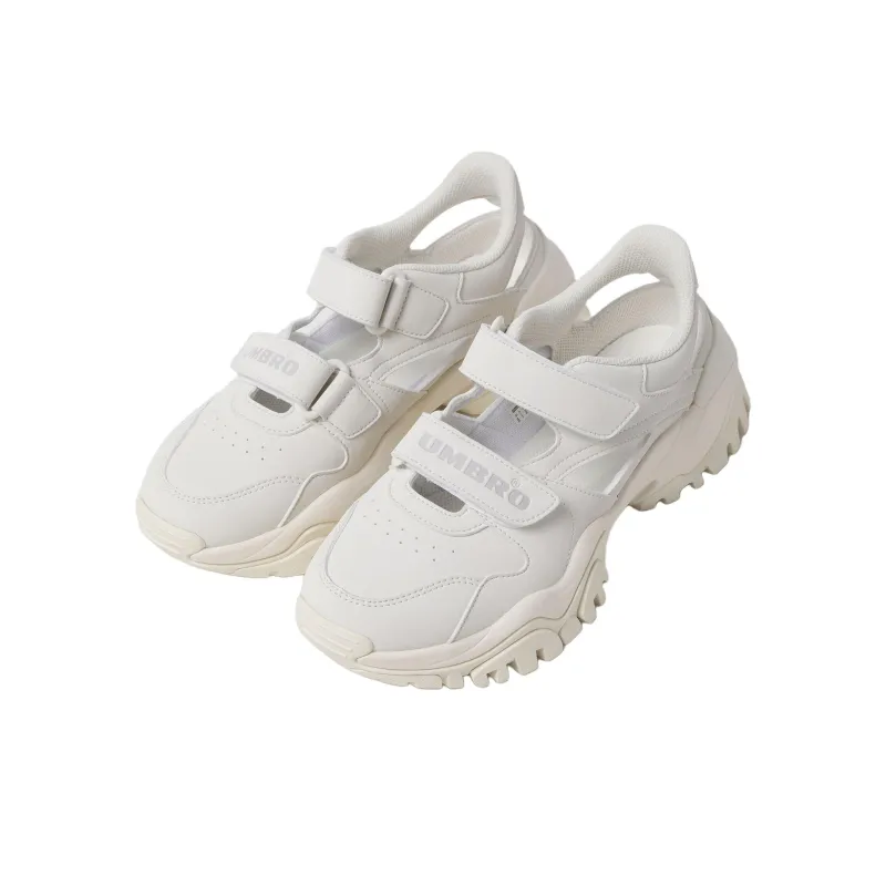 Umbro BUMPY Slip Resistant And Breathable River Trekking Shoes Unisex White Green-1