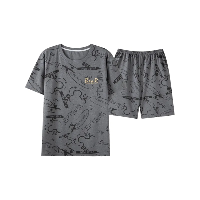 Pretty lady Men Pajama Sets-0