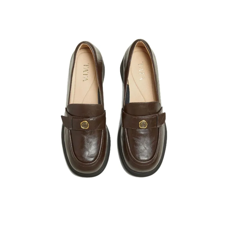 TATA Loafers Women's Black, Coffee-7