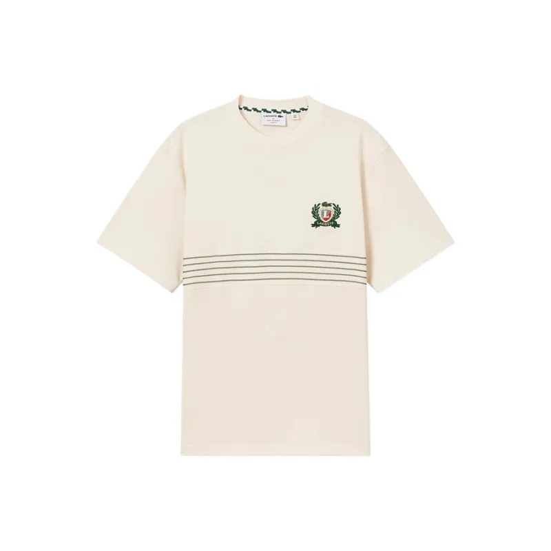LACOSTE Embroidered Badge T shirt-2