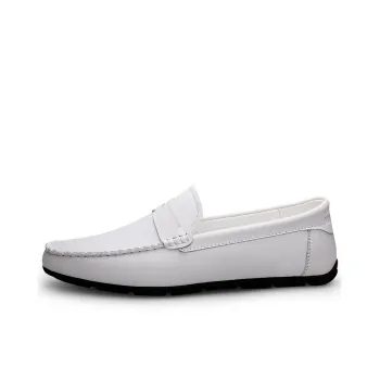 BAGE Gommino Loafers Unisex Brown