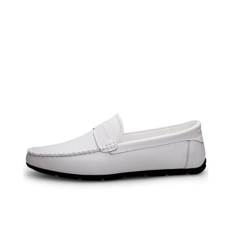 BAGE Gommino Loafers Unisex Brown-0
