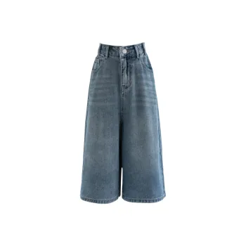 Weixi Denim Shorts Women's Nostalgic Blue