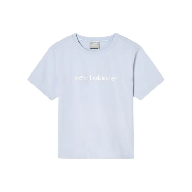 New Balance T Shirt Women's Light Blue-0