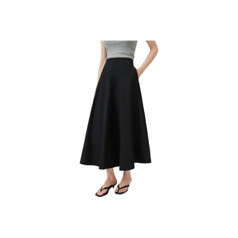 FANSILANEN Casual Long Skirt Women's-0