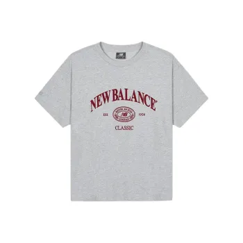 New Balance T Shirt Unisex Gray