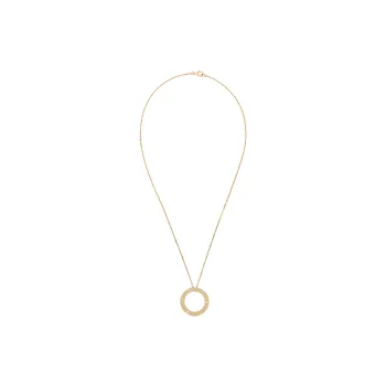 Cartier 2010s 18K Rose Gold Love Diamond Necklace