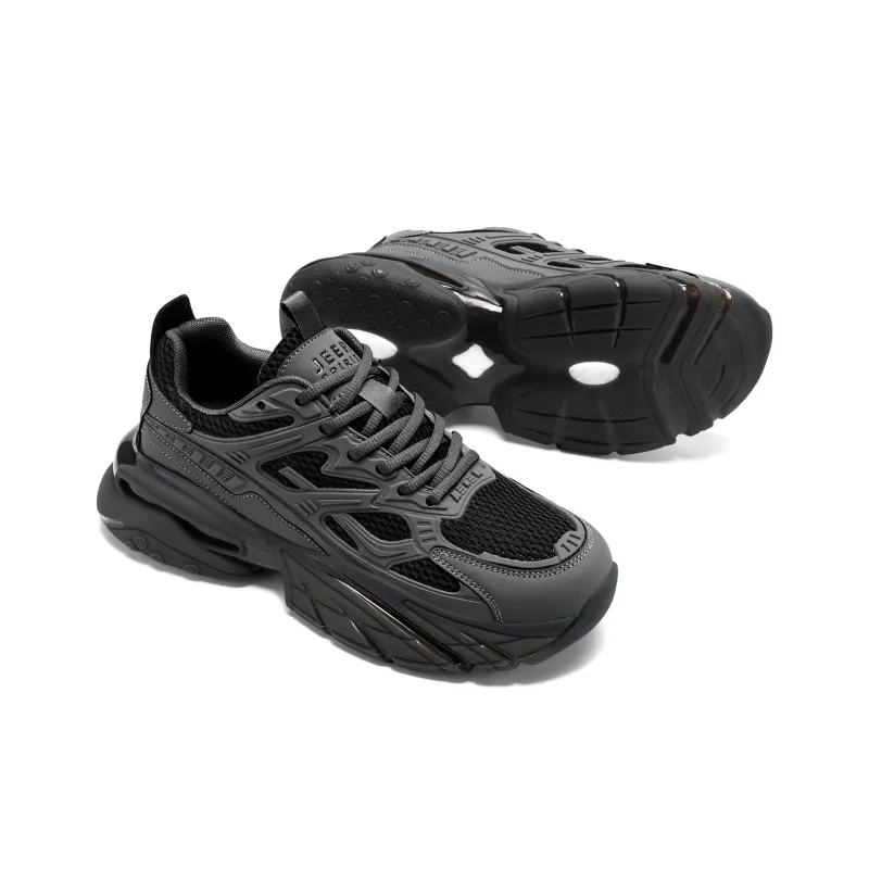 JEEP SPIRIT Darth Vader Chunky Sneakers Men Low Top Black-4