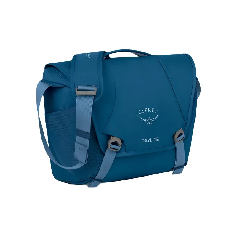 OSPREY Recycled Polyester Messenger Bag, Shoulder Bag, Crossbody Bag, Handbag Regular Unisex Dark Blue-1