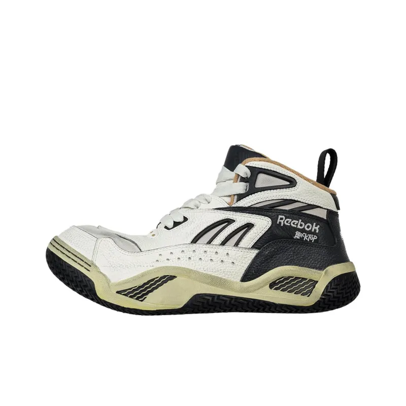 HED MAYNER x Reebok Anti Slip Wear Resistant High Top Casual Running Shoes Men's Black White-0