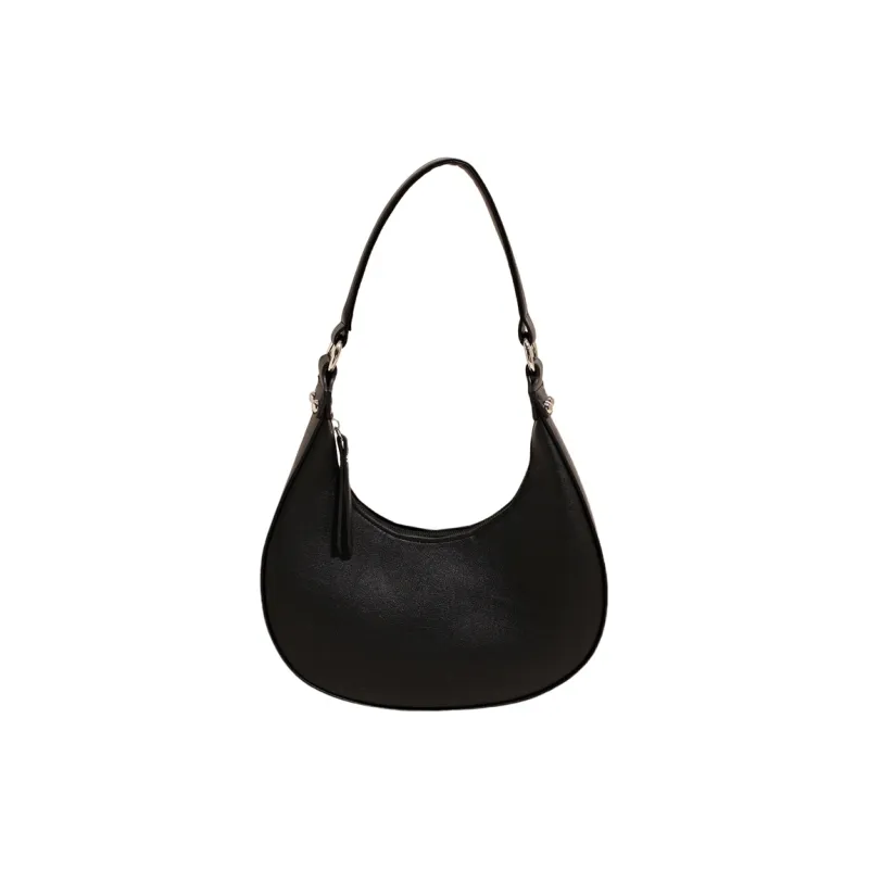 Meow In The Grass PU Handbag Regular Women's Black/White/Purple/Red-0
