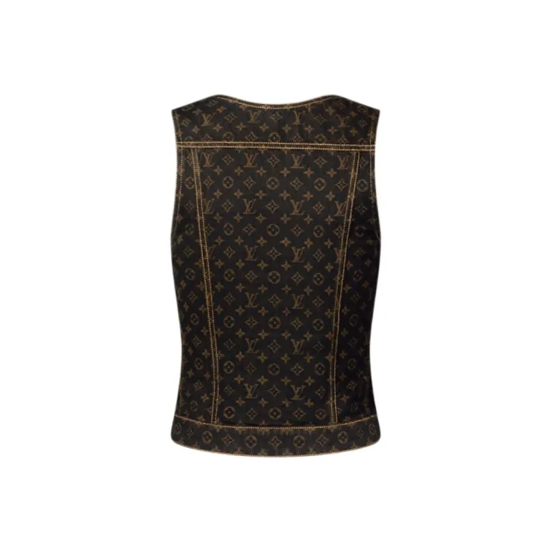 LOUIS VUITTON SS25 Vest Women's Black-1