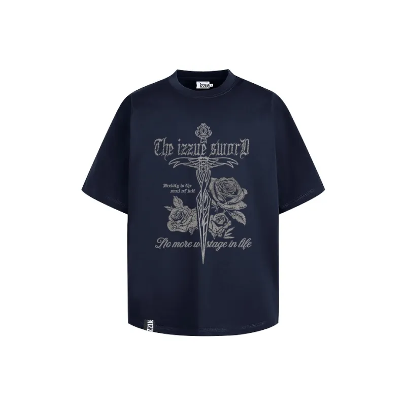 Izzue Short Sleeved T Shirts Unisex-16