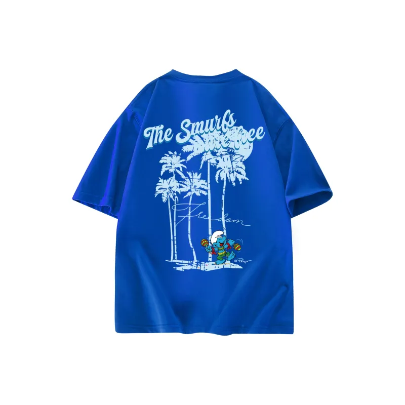 The Smurfs T Shirts Unisex-17