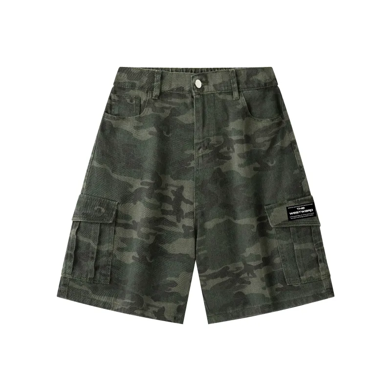 Journey To The West Denim Shorts Unisex-0