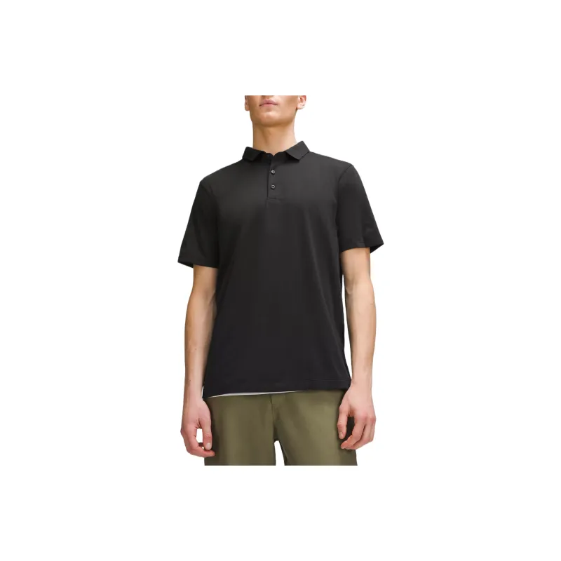 Lululemon Evolution Polo Shirt Men's Black-0