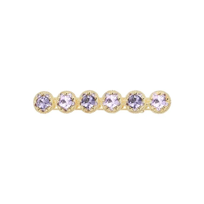 SHINE Alloy, Crystal Diamond Hair Clips Women's-0