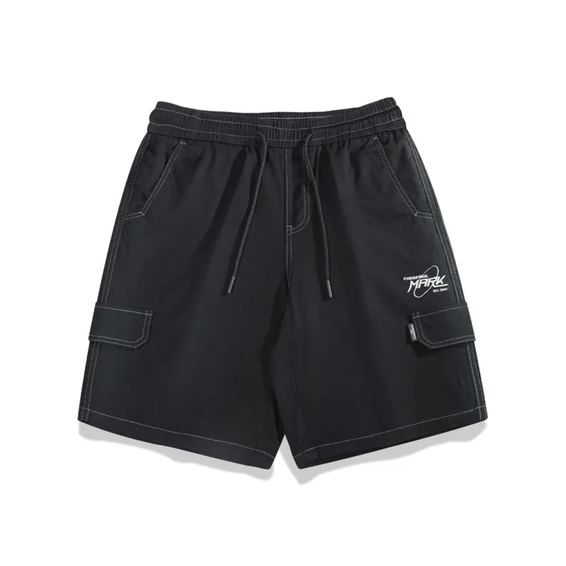 FAIRWHALE Denim Shorts Men's Black-0