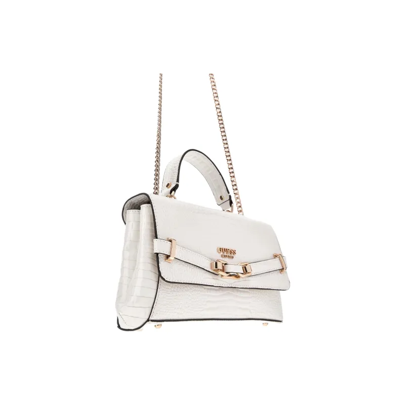 GUESS PU Crossbody Bag, Shoulder Bag Women's White-2