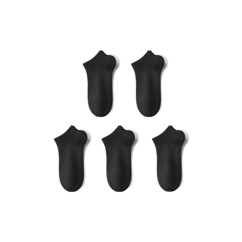 Runwei No Show Socks Women's 5 Pack-7