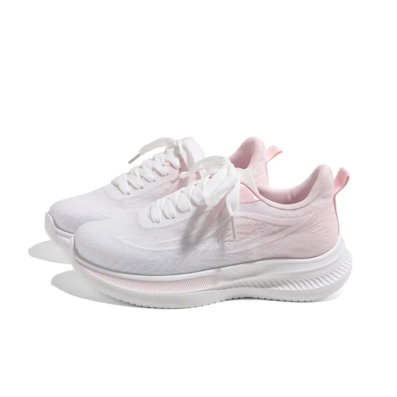HUANQIU Running Shoes Women's Low Top White Blue-6