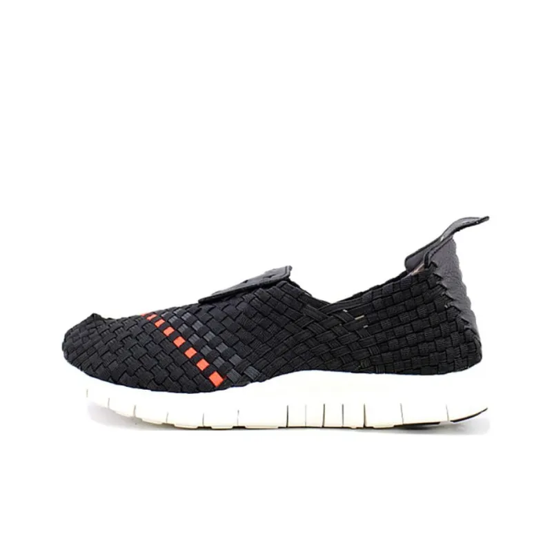 Nike Slip Resistant And Breathable Low Top Casual Shoes Unisex Black-0