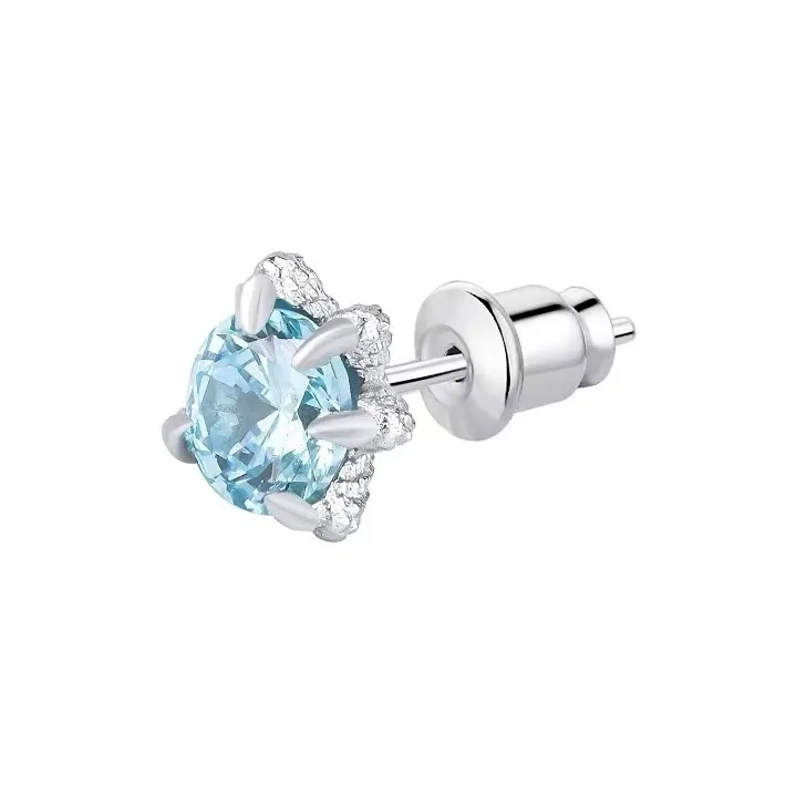 GUDUD Alloy With Zircon Stud Earrings Unisex-0