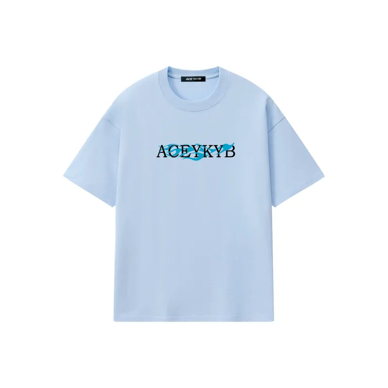 YK&YB T Shirts Unisex Sky Blue-0