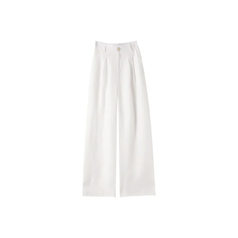 HTHK Casual Pants Women's White/Pink/Black-0