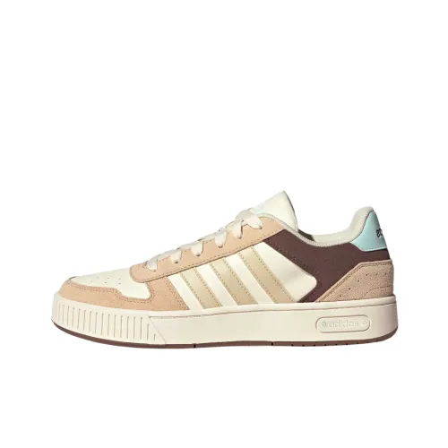 Adidas D PAD Shock Absorbers Low Top Skateboard Shoes Unisex Beige Brown