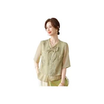 PIERRE CARDIN Chiffon Shirt Women's