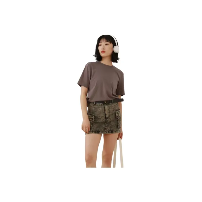 NEAR HERE T Shirts Unisex Dark Gray-2