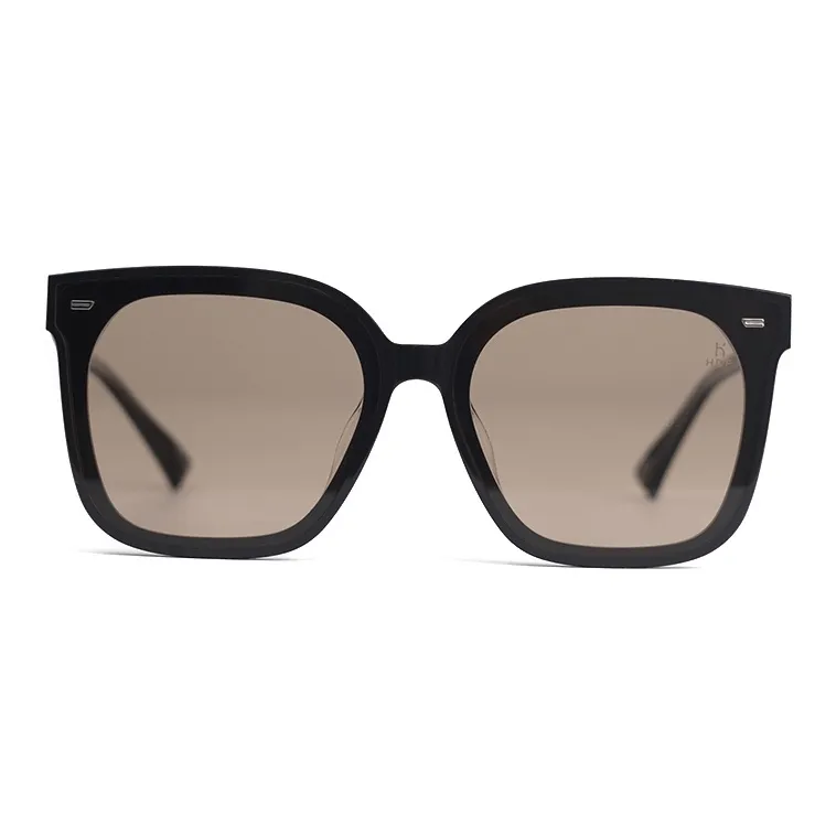 HELEN KELLER Plate Frame Square Sunglasses Unisex-14