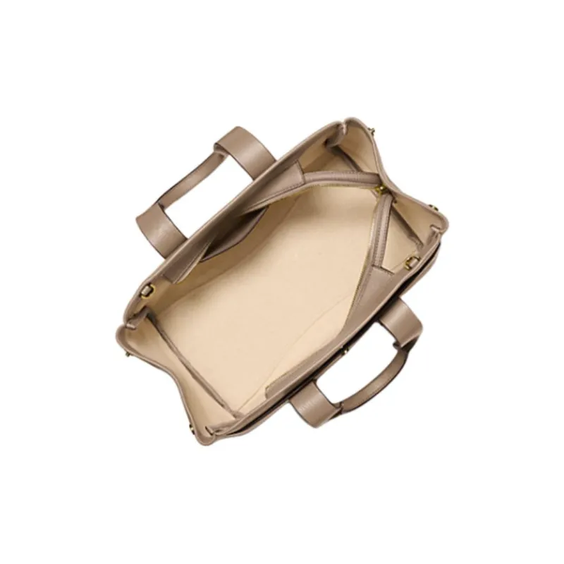 MICHAEL KORS Leather Handbag Trumpets Women's Birch Wood-1