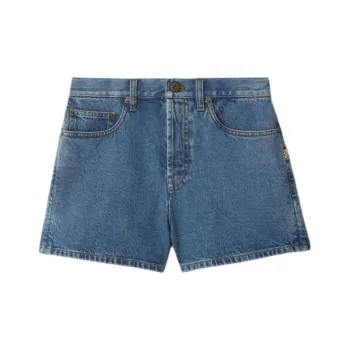 Burberry SS25 Denim Shorts Women's Blue
