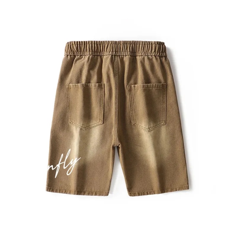 RED DRAGONFLY Denim Shorts Unisex-1