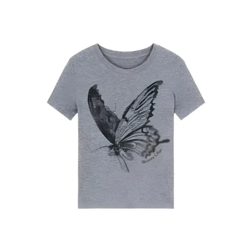 ABBY GODDESS T Shirts Women's Gray