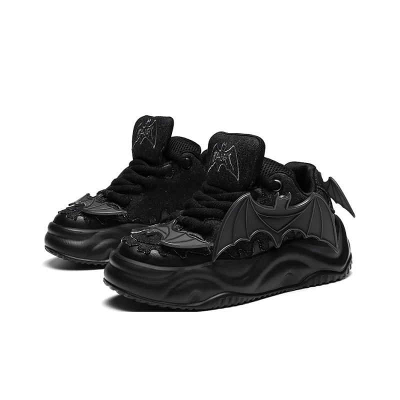 K 61 Cushioning, Wear Resistant Low Top Skateboard Shoes Unisex Black-2